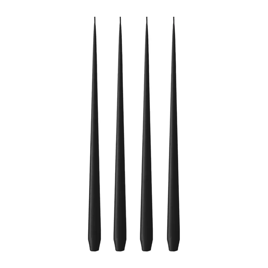 ester & erik ljus 4-pack matt, Velvet matt black 95, 42 cm