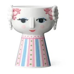 Eva ljusstake 9,5 cm, Rosa