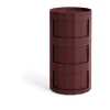 Facet Cabinet 30 sidobord, Burgundy
