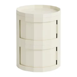 Facet Cabinet 20 sidobord, Eggshell