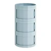 Facet Cabinet 30 sidobord, Misty blue