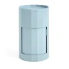 Facet Cabinet 101 sidobord, Misty blue