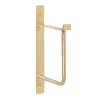 Ferm Living klädhängare, Brass