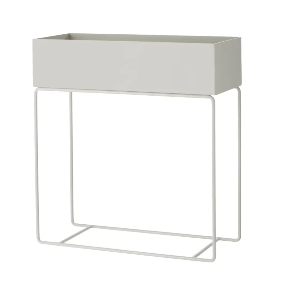 Ferm Living plant box, Light grey (ljusgrå)