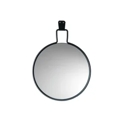 Flora spegel, Grå, Ø40 cm
