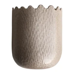 Flowery väggkruka 24 cm, Beige
