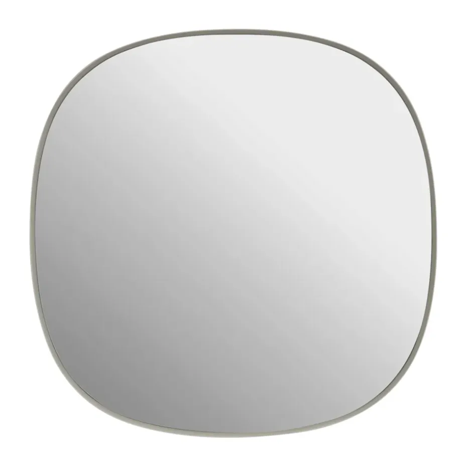 Framed spegel, Grey-clear, 40x40 cm