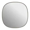 Framed spegel, Taupe-clear, 40x40 cm