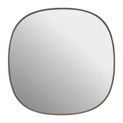 Framed spegel, Taupe-clear, 40x40 cm