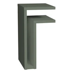 F-shelf vägghylla green grey, Hylla åt höger