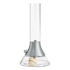 Fyr fotogenlampa 31 cm, Klar-silver