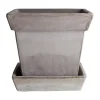 Gaia raw kruka, Grey, 25x25 cm