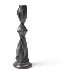 Gale ljusstake 25 cm, Blackened Aluminium