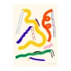 Glisser poster, 50x70 cm
