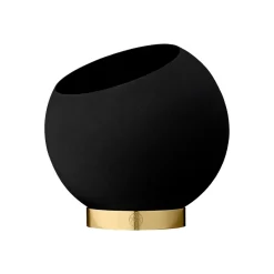 Globe blomkruka Ø17 cm, Black