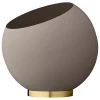 Globe blomkruka Ø37 cm, Taupe