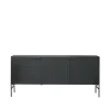 Grid sideboard, black