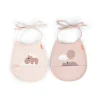 Happy Clouds Tiny haklapp 2-pack, Powder