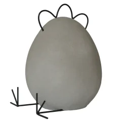 Heavy Hen påskdekoration betong, Stor