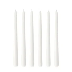 Herrgårdsljus 30 cm 6-pack, Pärlvit glans
