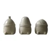 Hipster Triplets juldekoration 3-pack, Beige