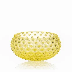 Hobnail Tapas skål 23 cm, Citron