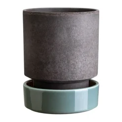Hoff kruka, Ø18 cm, Raw Grey-Misty Blue