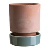 Hoff kruka, Ø14 cm, Raw Rosa-Misty Blue