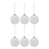 Holiday julgranskula 6-pack, White