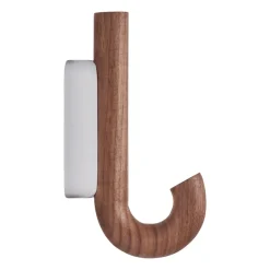 Hook krok mini 13,3 cm, Valnöt-Krom