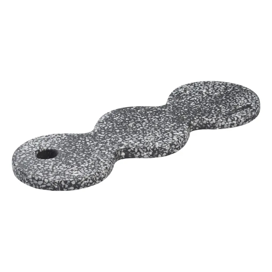 Humdakin Terrazzo bricka 40 cm, Black