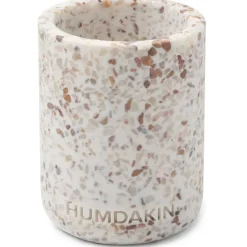 Humdakin Terrazzo tandborstmugg 10 cm, White-brown