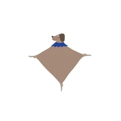 Hunsi Dog snuttefilt 40x40 cm, Light brown