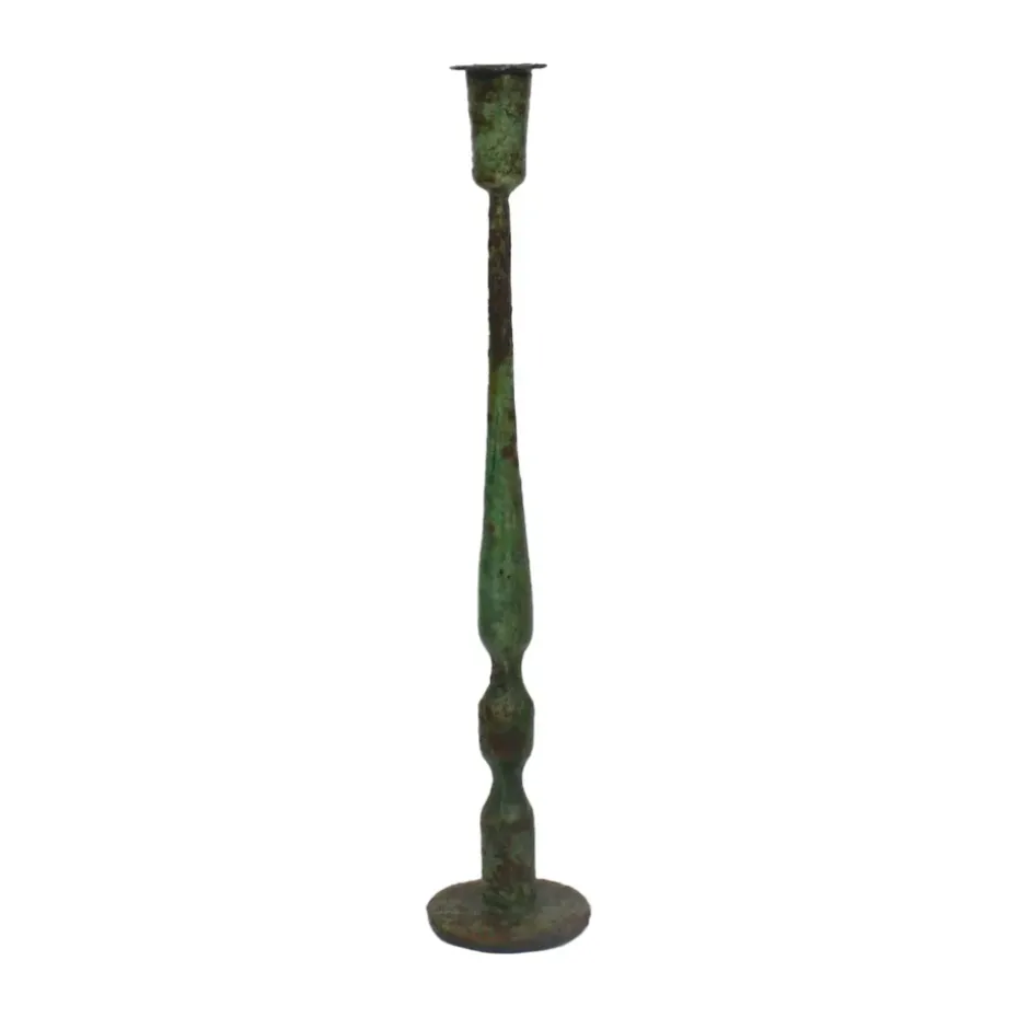 Iliana ljusstake 40 cm, Grön