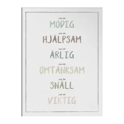 Jag är poster 30x40 cm, Dusty pastel
