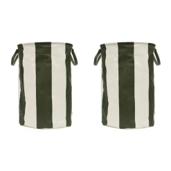Kara förvaringskorg large Ø38x54 cm, Dark Green