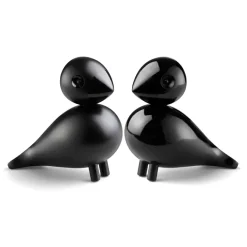Kay Bojesen Lovebirds set, Svart
