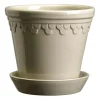 Köpenhamn kruka glaserad Ø16 cm, Sand Stone
