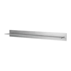 Lager vägghylla singel 85, Aluminium