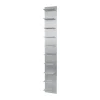 Lager vägghylla tall, Aluminium