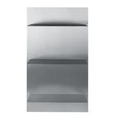 Lager vägghylla triple 55x100 cm, Aluminium