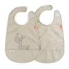 Lalee haklapp med kardborre 2-pack, Sand