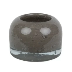 Leah ljuslykta Ø15 cm, Taupe