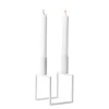 Line ljusstake, vit