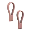 Loop handdukshängare magnet 2-pack, Peach red