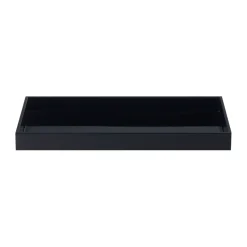 Lux lackad dekorationsbricka 38x19x3,5 cm, Black
