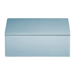 Lux lackad förvaringslåda 19x19x7 cm, Powder blue