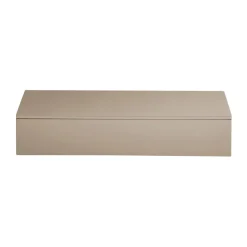 Lux lackad förvaringslåda 38x19x7 cm, Fawn