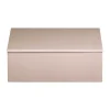 Lux lackad förvaringslåda 19x19x7 cm, Powder rose