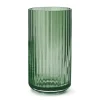 Lyngby vas glas grön, 20 cm